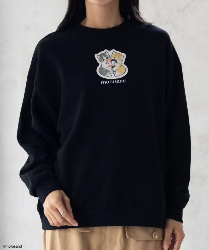 [期間限定価格]mofusand ハートプリントトレーナー レディース商品画像-9