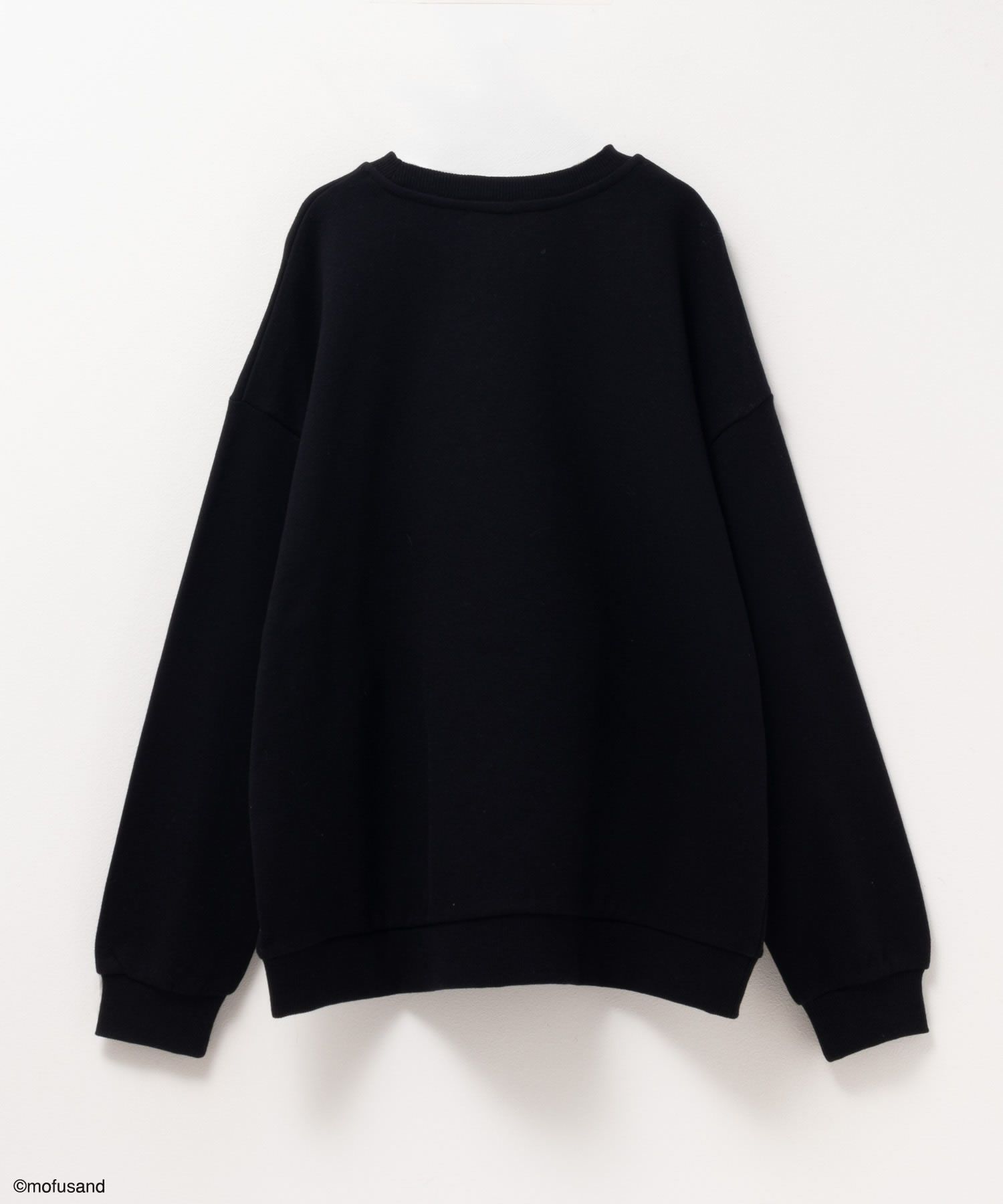 mofusand ハートプリントトレーナー レディース