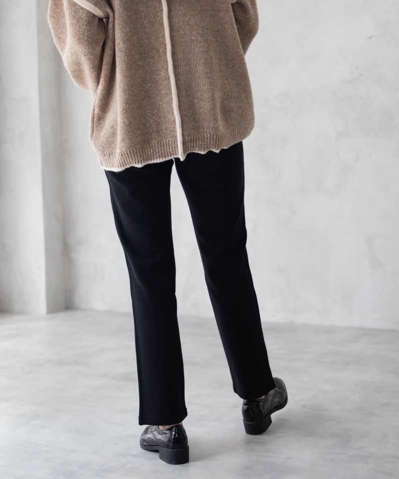 nAvy 温℃ 裏シャギースリムストレートパンツ レディース商品画像-13