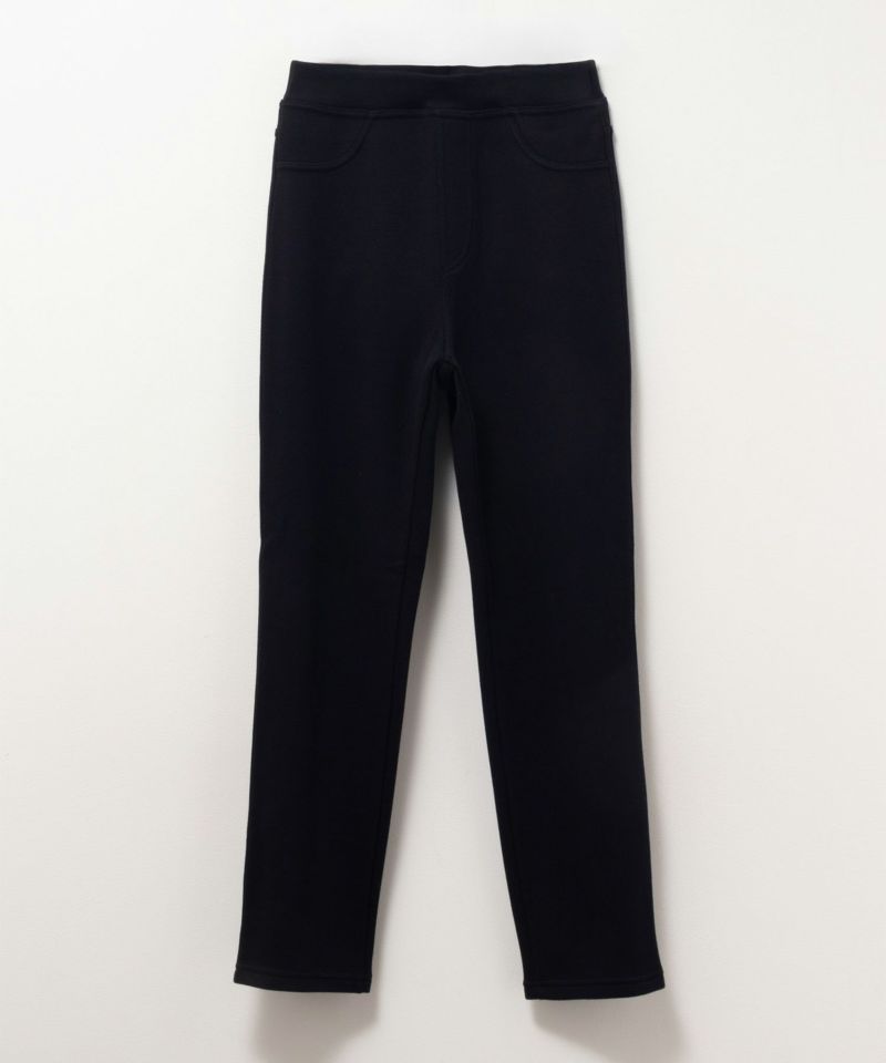 nAvy 温℃ 裏シャギースリムストレートパンツ レディース商品画像-19