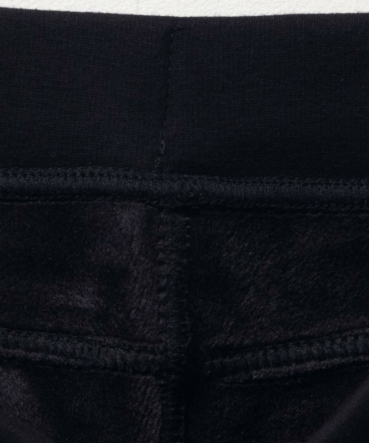 nAvy 温℃裏シャギースリムストレートパンツ レディース