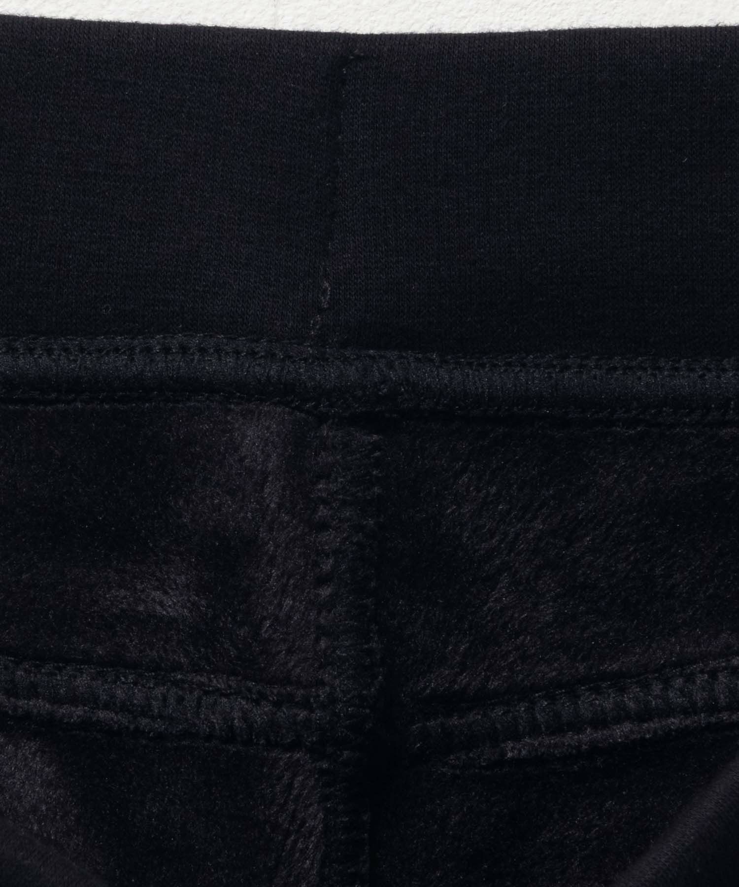 nAvy 温℃裏シャギースリムストレートパンツ レディース