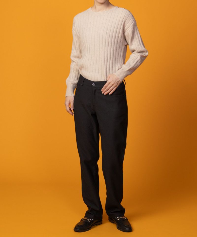 nAvy 温℃ 裏起毛ストレートパンツ レディース商品画像-3