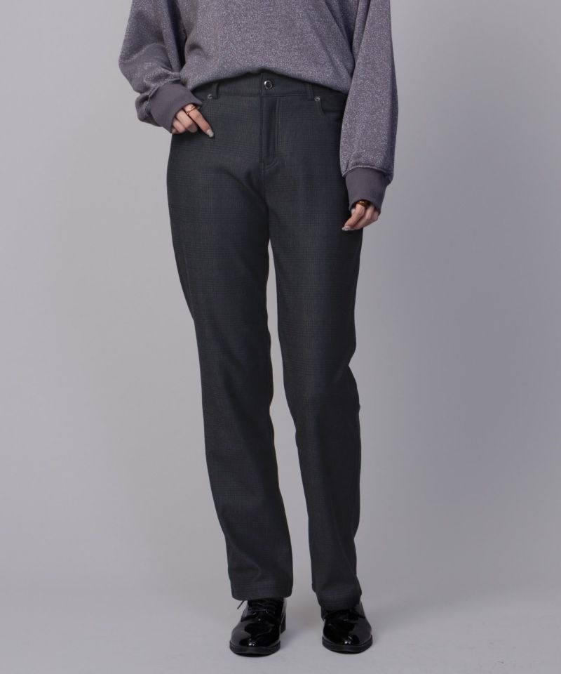 nAvy 温℃ 裏起毛ストレートパンツ レディース商品画像-6