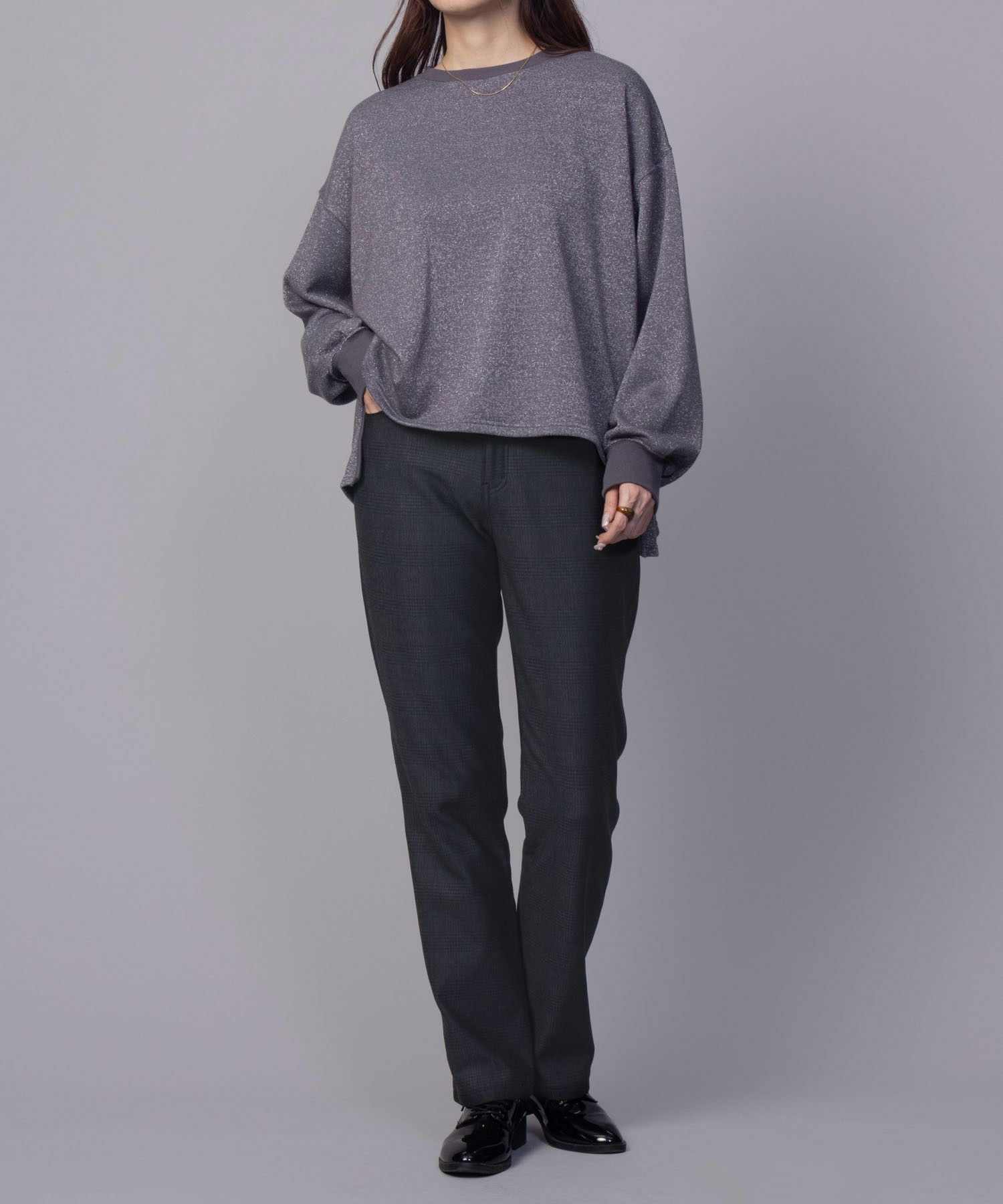 nAvy 温℃ 裏起毛ストレートパンツ レディース商品サムネイル-10