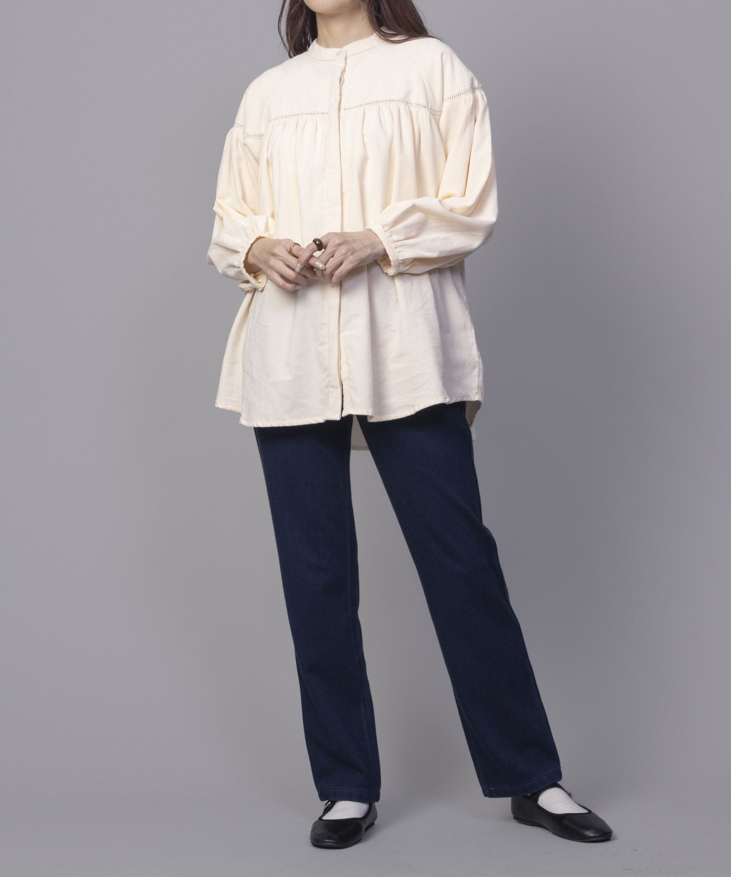 nAvy 温℃ 裏起毛ストレートパンツ レディース商品サムネイル-11