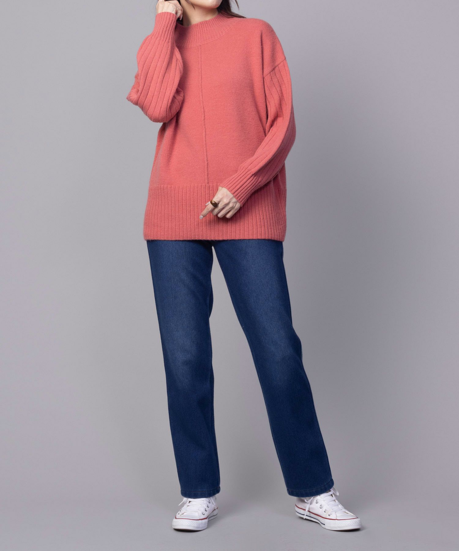 nAvy 温℃ 裏起毛ストレートパンツ レディース商品サムネイル-12