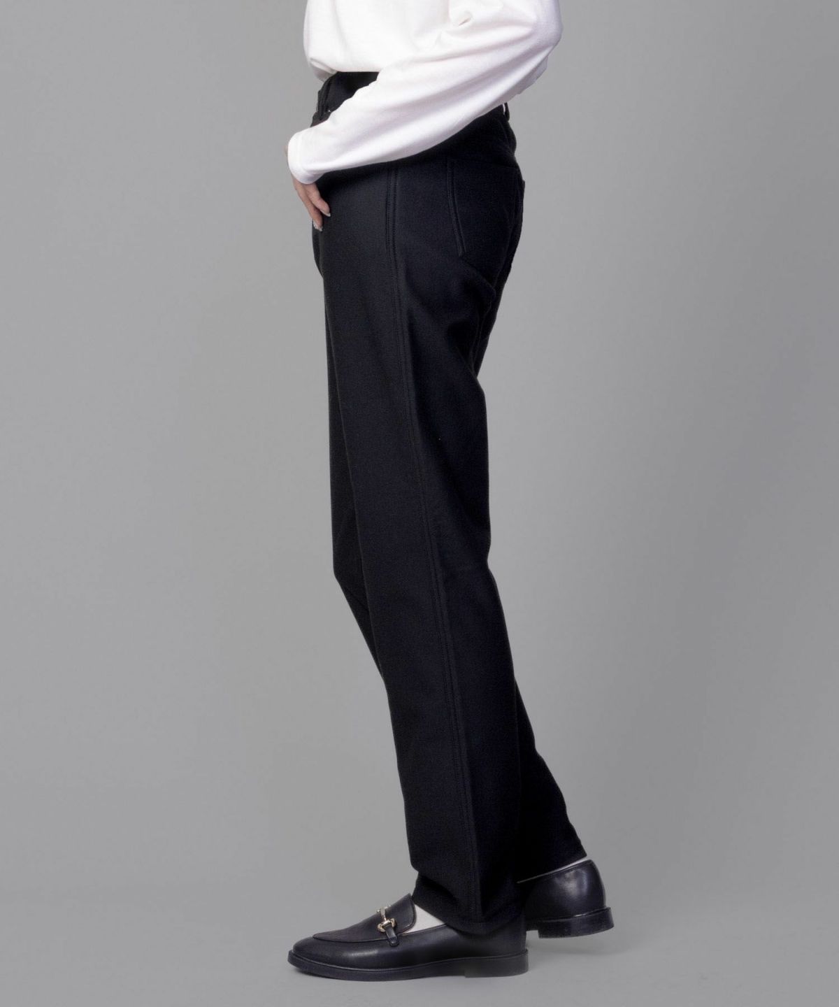 nAvy 温℃裏起毛ストレートパンツ レディース