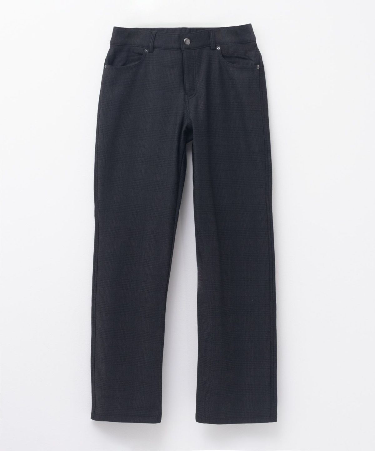 nAvy 温℃裏起毛ストレートパンツ レディース