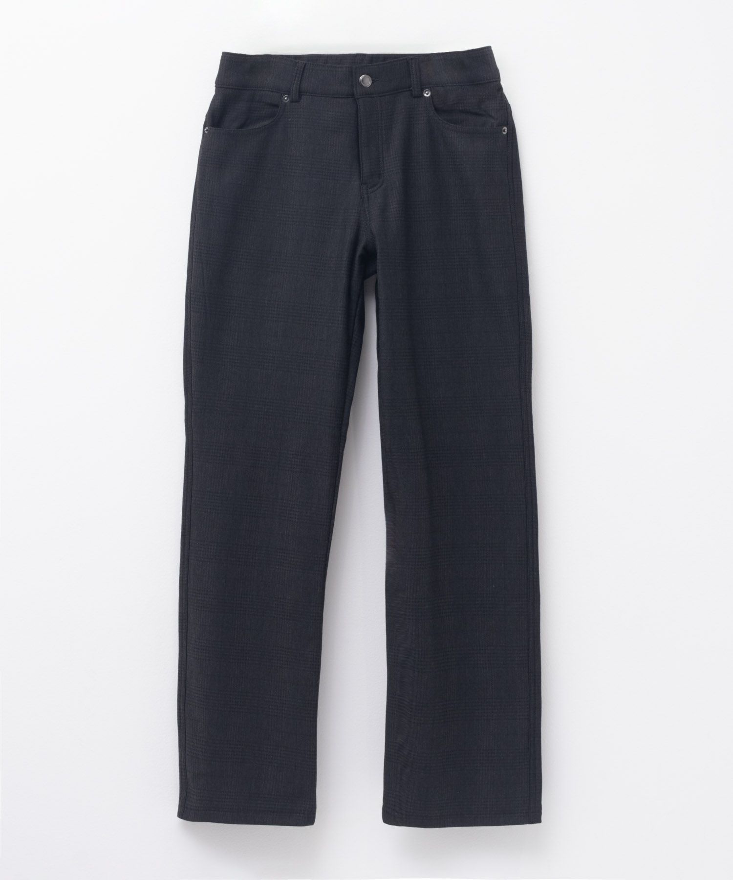 nAvy 温℃裏起毛ストレートパンツ レディース