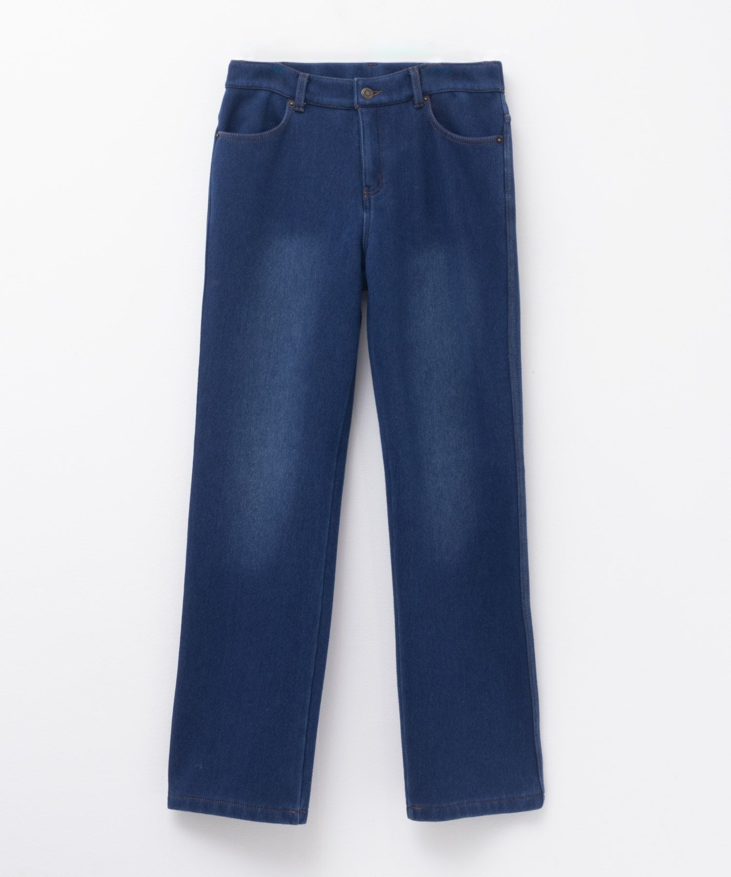 nAvy 温℃裏起毛ストレートパンツ レディース