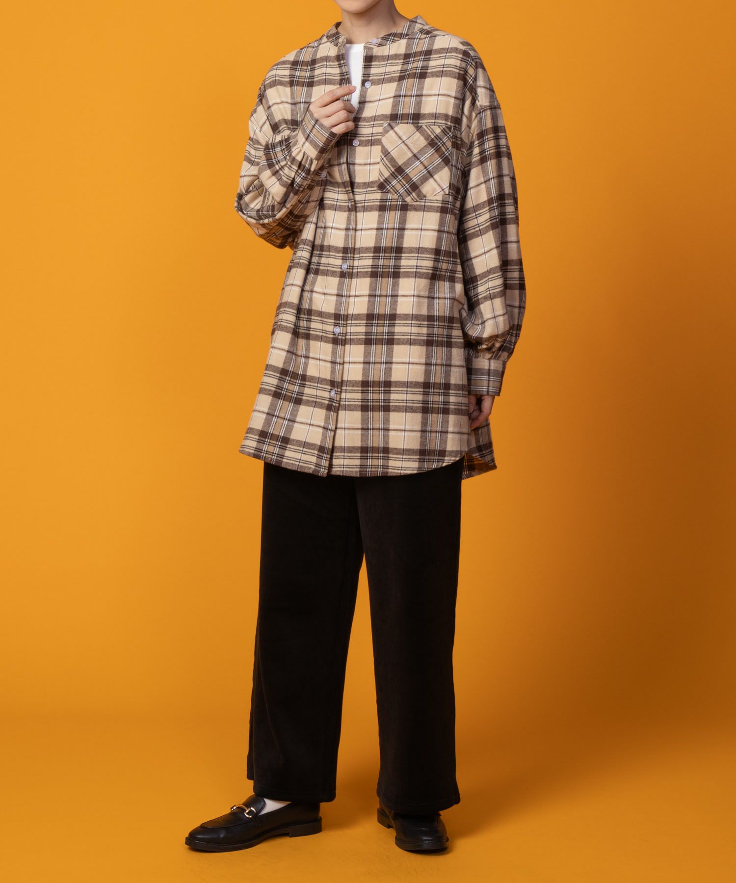 nAvy 温℃裏ベロアワイドパンツ レディース