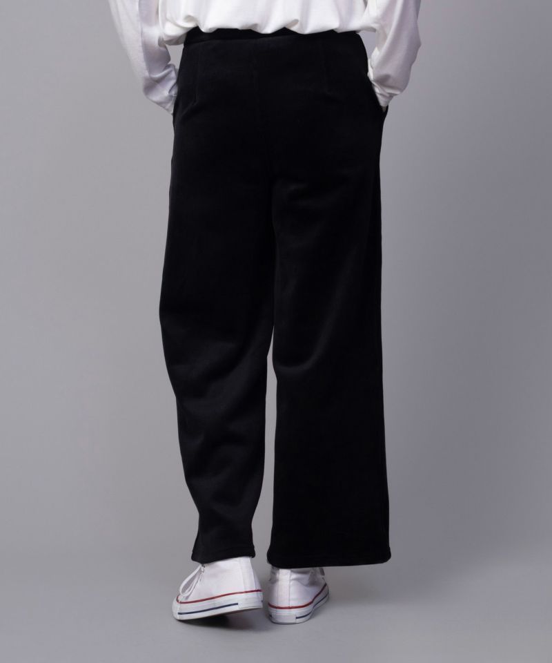 nAvy 温℃ 裏ベロア セミワイドパンツ レディース商品画像-12