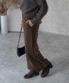 nAvy 温℃ 裏ベロア セミワイドパンツ レディース商品サムネイル-19