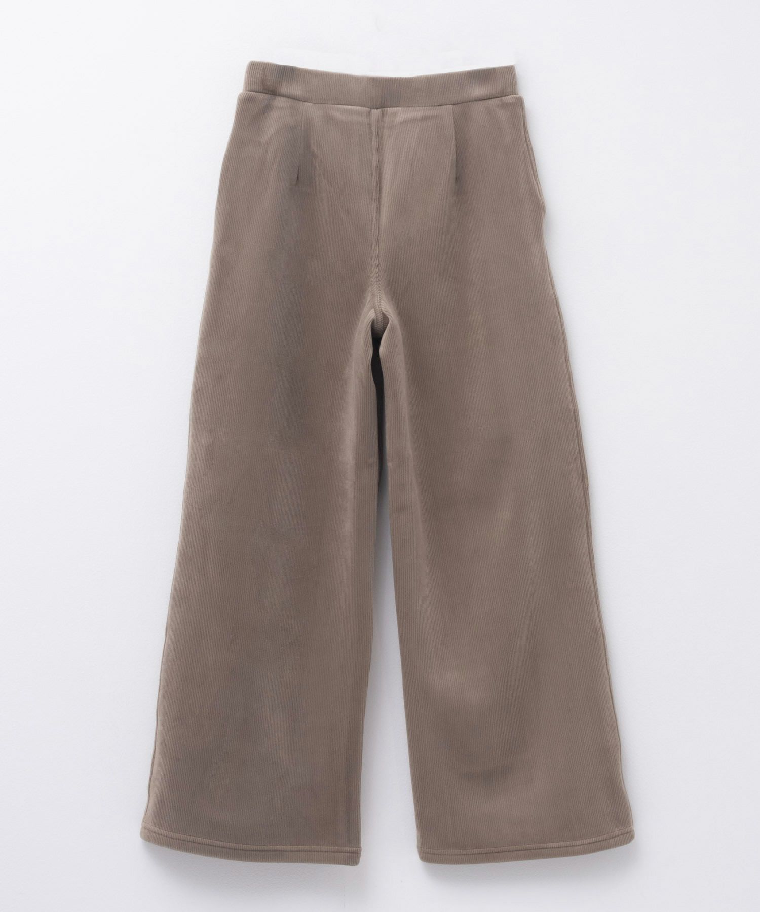 nAvy 温℃裏ベロアワイドパンツ レディース