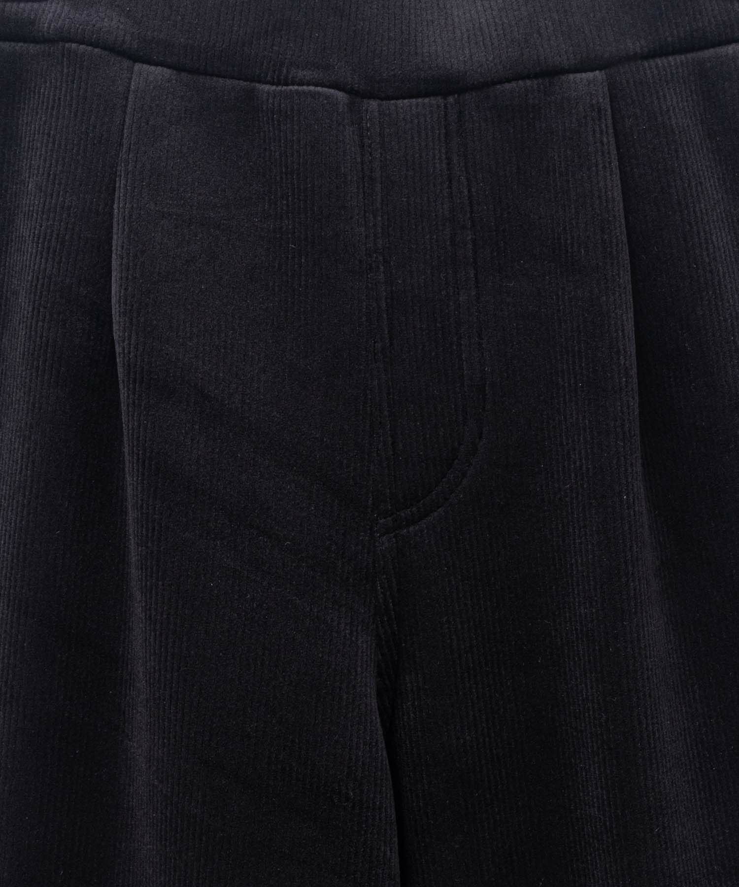nAvy 温℃裏ベロアワイドパンツ レディース