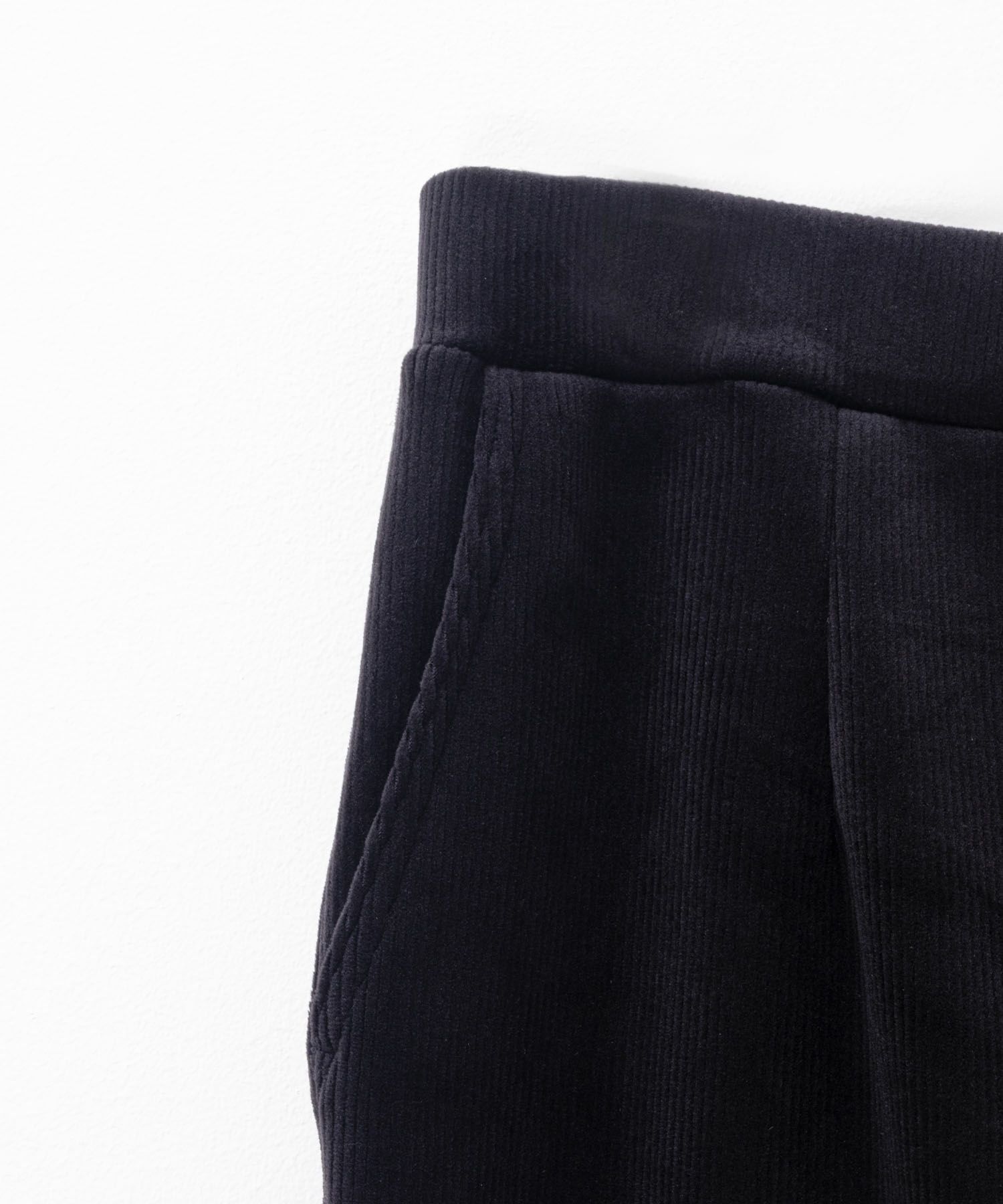 nAvy 温℃裏ベロアワイドパンツ レディース