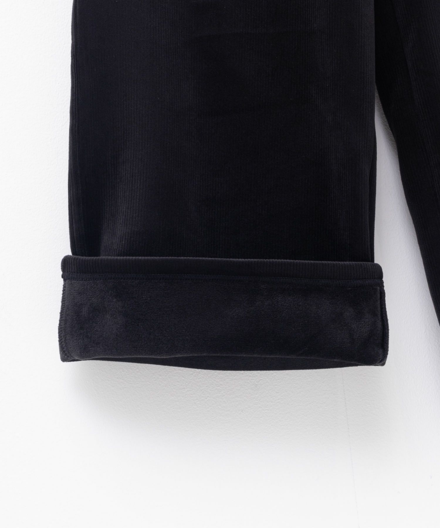 nAvy 温℃裏ベロアワイドパンツ レディース