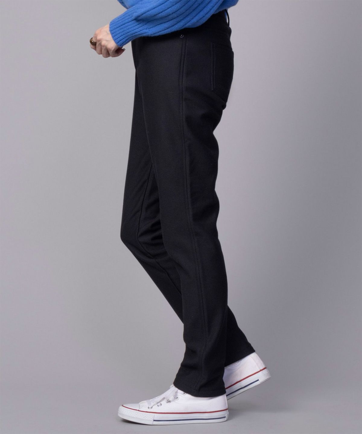 nAvy 温℃裏起毛スリムパンツ レディース