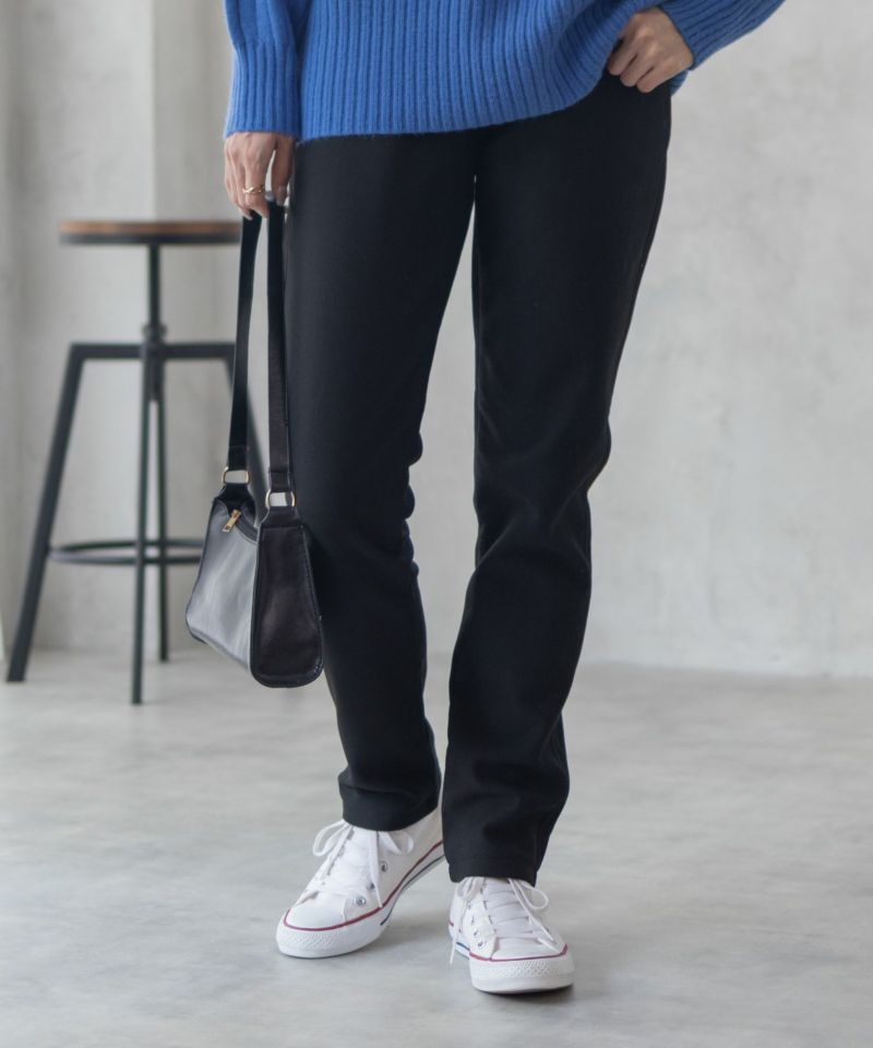nAvy 温℃ 裏起毛スリムパンツ レディース商品画像-13