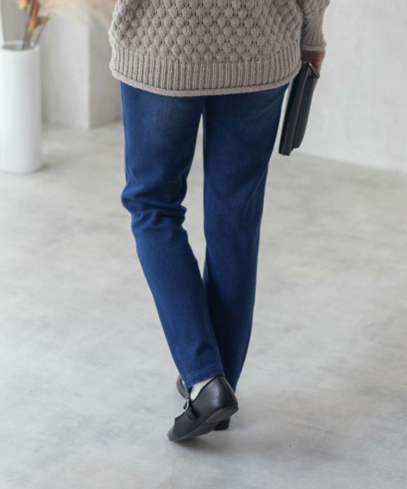 nAvy 温℃ 裏起毛スリムパンツ レディース商品画像-18