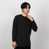 MAC HEAT クルーネックインナーTシャツ9分袖 メンズ ネコポス 対応商品