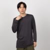 MAC HEAT クルーネックインナーTシャツ9分袖 メンズ ネコポス 対応商品