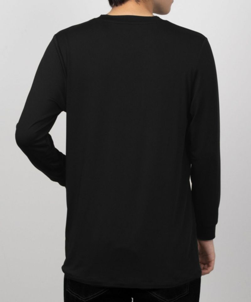 [期間限定価格]MAC HEAT  クルーネックインナーTシャツ9分袖 メンズ メール便 対応商品商品画像-4