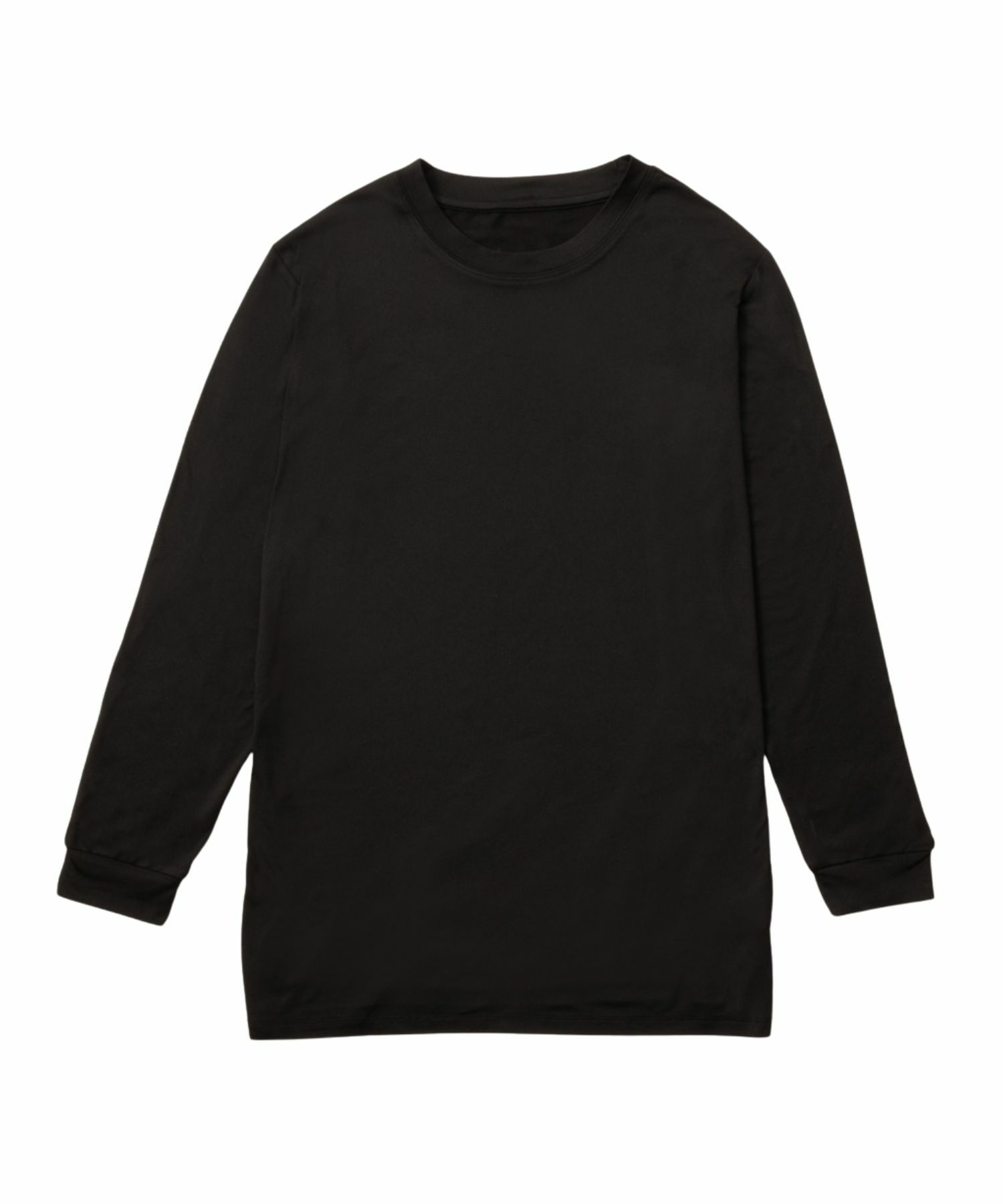 MAC HEAT  クルーネックインナーTシャツ9分袖 メンズ メール便 対応商品商品画像-5