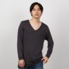 MAC HEAT VネックインナーTシャツ9分袖 メンズ ネコポス 対応商品
