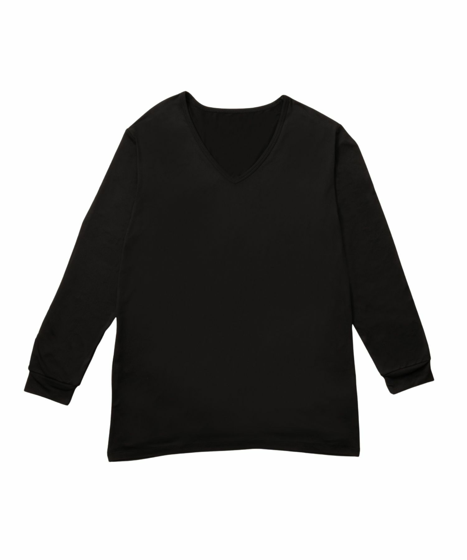MAC HEAT  VネックインナーTシャツ9分袖 メンズ メール便 対応商品商品サムネイル-6