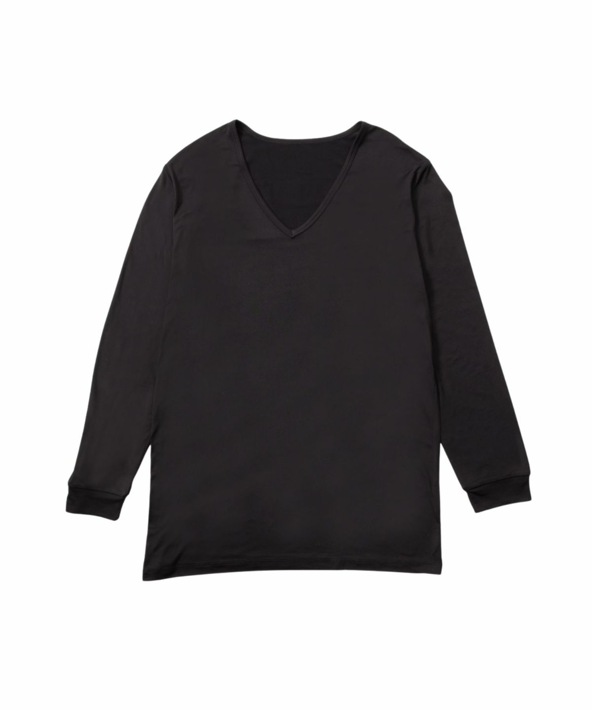 MAC HEAT VネックインナーTシャツ9分袖 メンズ ネコポス 対応商品