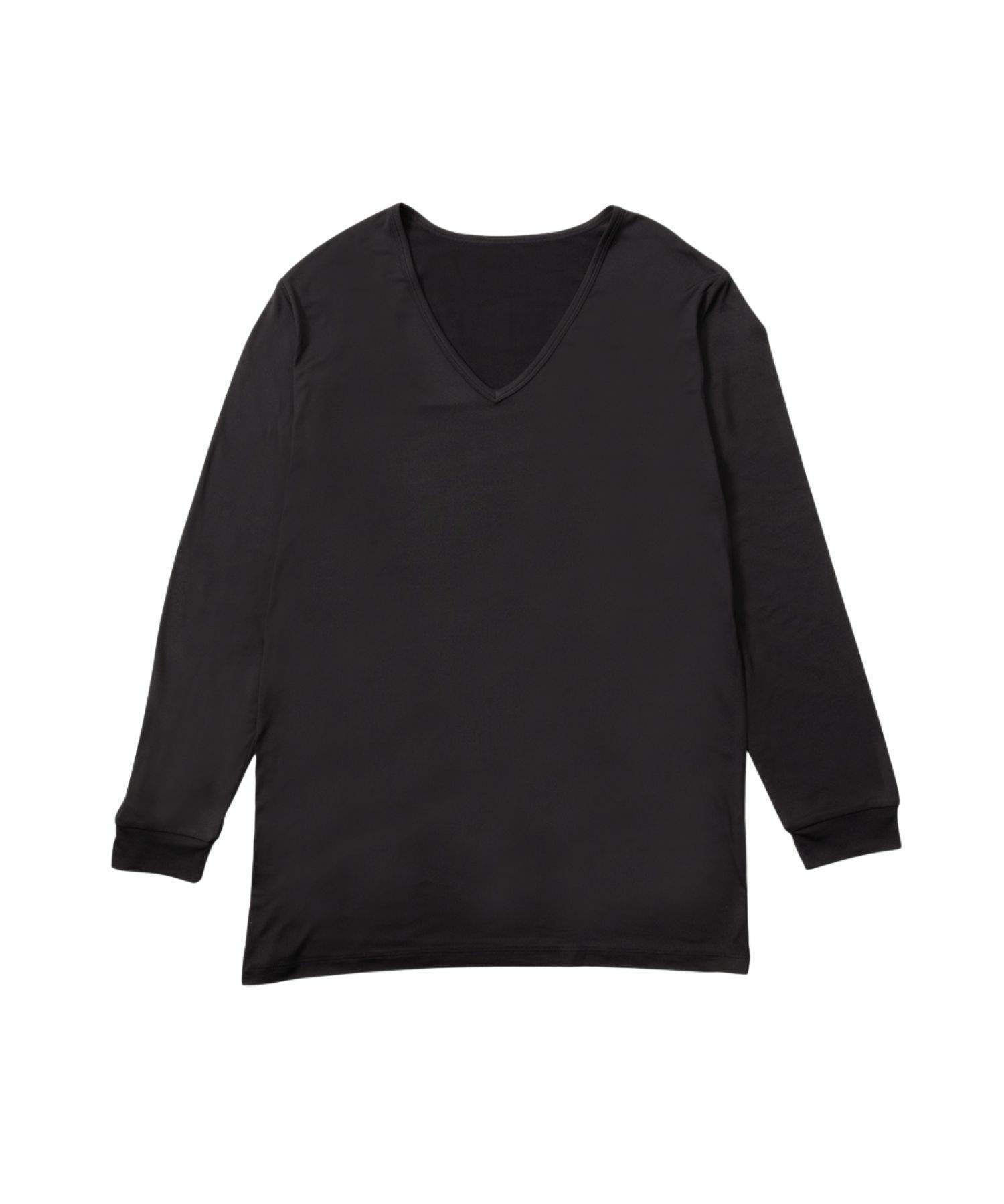 MAC HEAT VネックインナーTシャツ9分袖 メンズ ネコポス 対応商品
