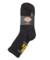 Dickies クォーターソックス バックロゴ 3足組 メンズ