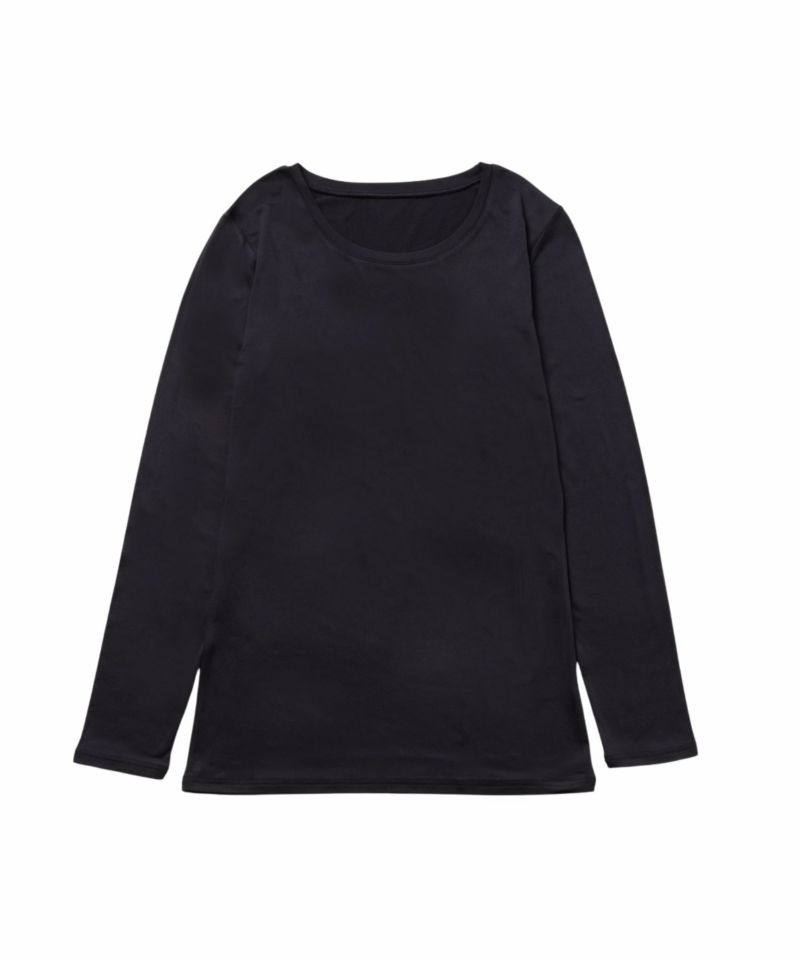 [値下げ]MAC HEAT  クルーネックインナーTシャツ10分袖 レディース メール便 対応商品商品画像-6