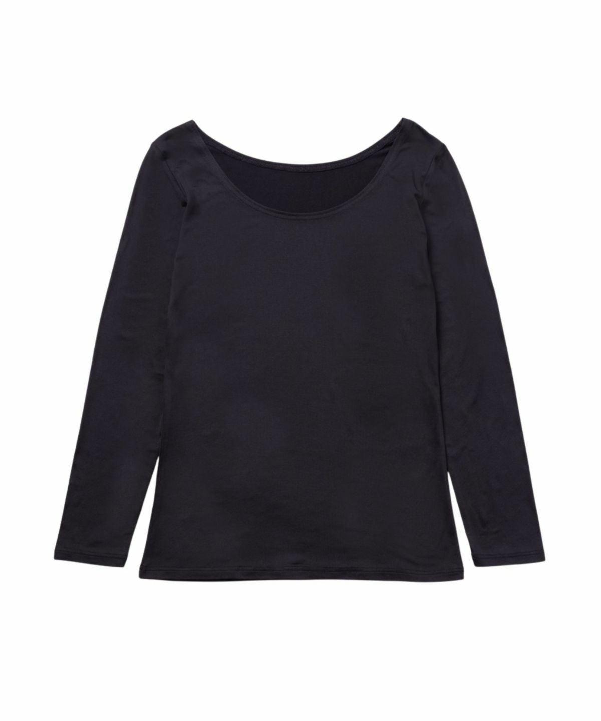 MAC HEAT UネックインナーTシャツ8分袖 レディース ネコポス 対応商品