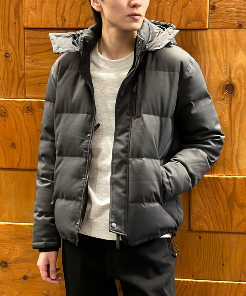 NAVY  プレミアムダウンジャケット メンズ商品画像-2