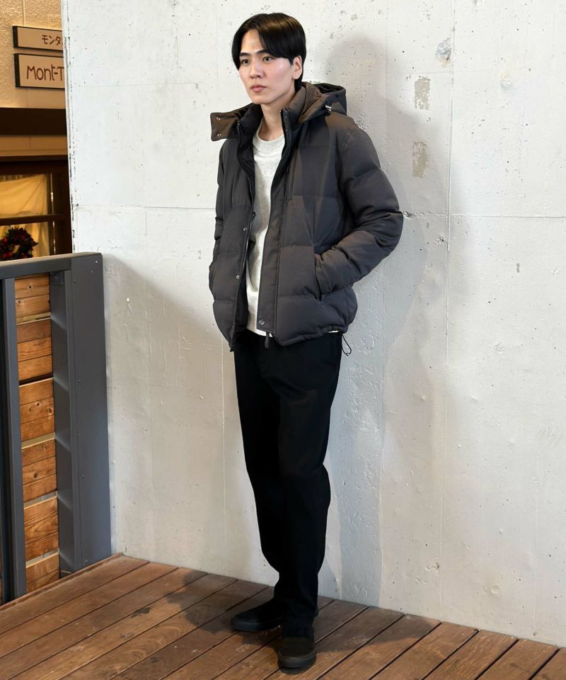 NAVY  プレミアムダウンジャケット メンズ商品画像-22