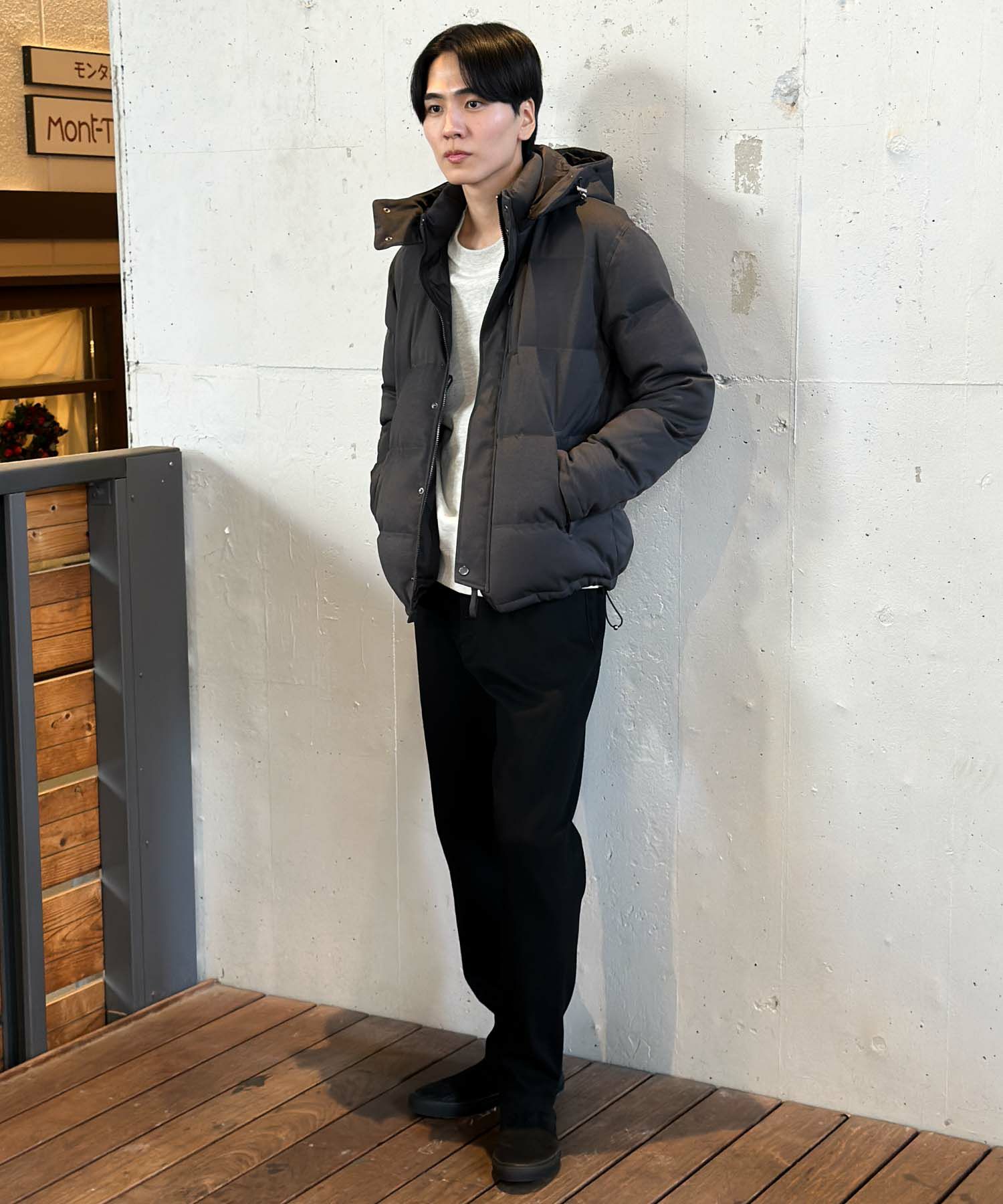 NAVY  プレミアムダウンジャケット メンズ商品サムネイル-22