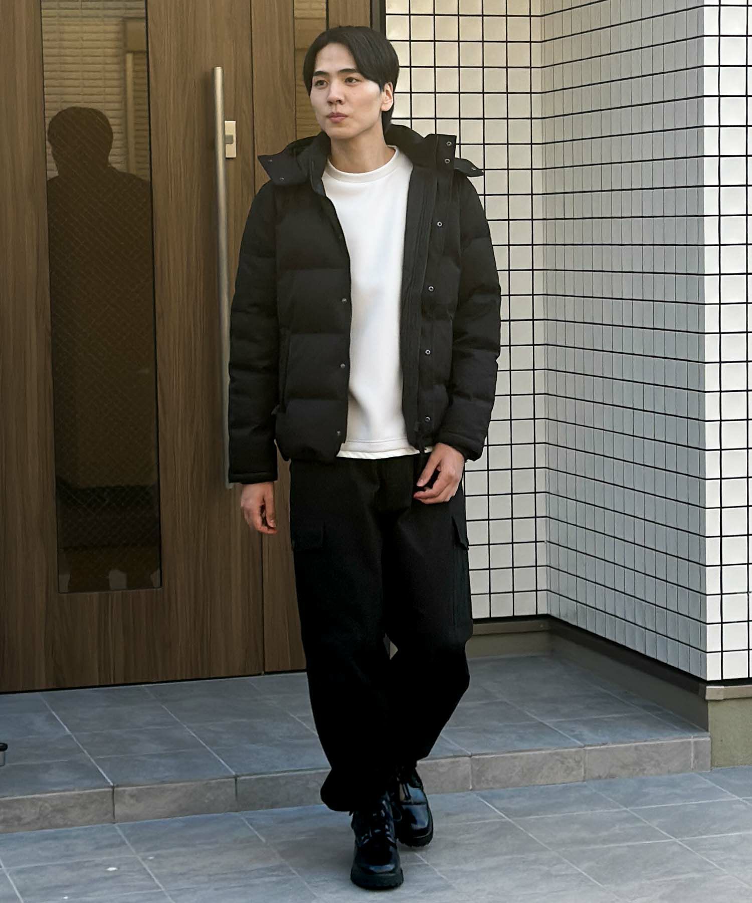 NAVY  プレミアムダウンジャケット メンズ商品サムネイル-23