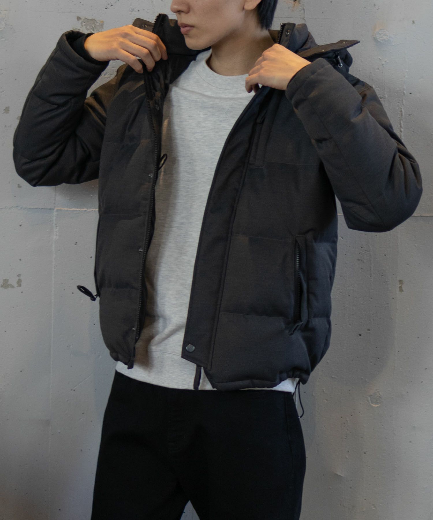 NAVY  プレミアムダウンジャケット メンズ商品サムネイル-24