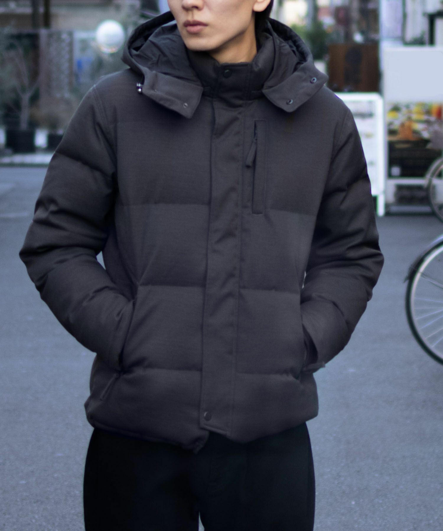 NAVY  プレミアムダウンジャケット メンズ商品サムネイル-26