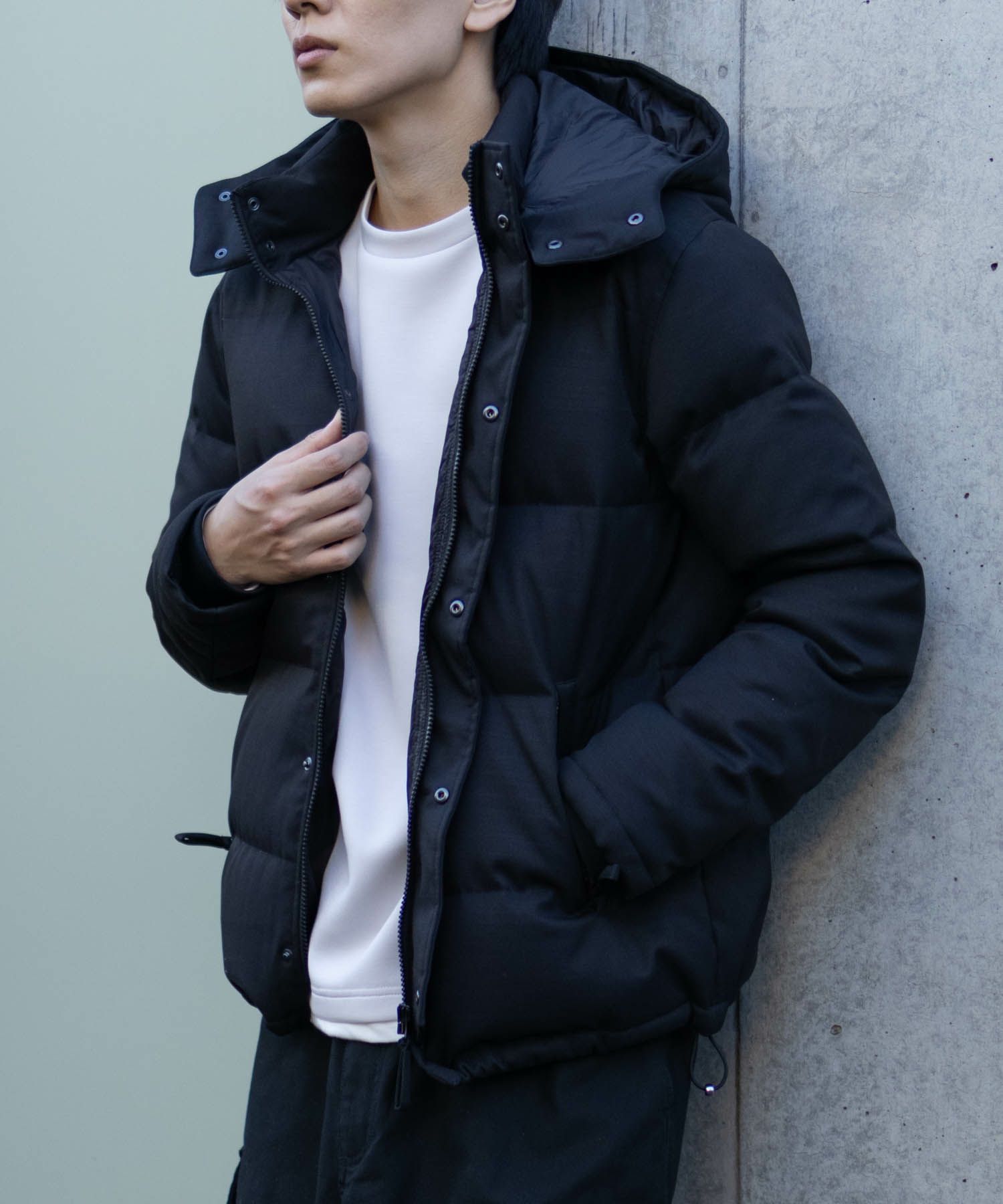 NAVY  プレミアムダウンジャケット メンズ商品サムネイル-28