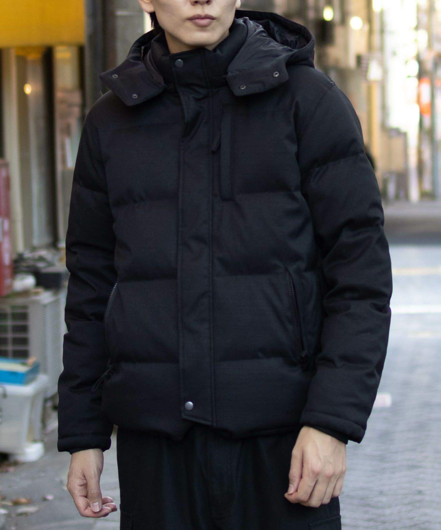 NAVY  プレミアムダウンジャケット メンズ商品サムネイル-29