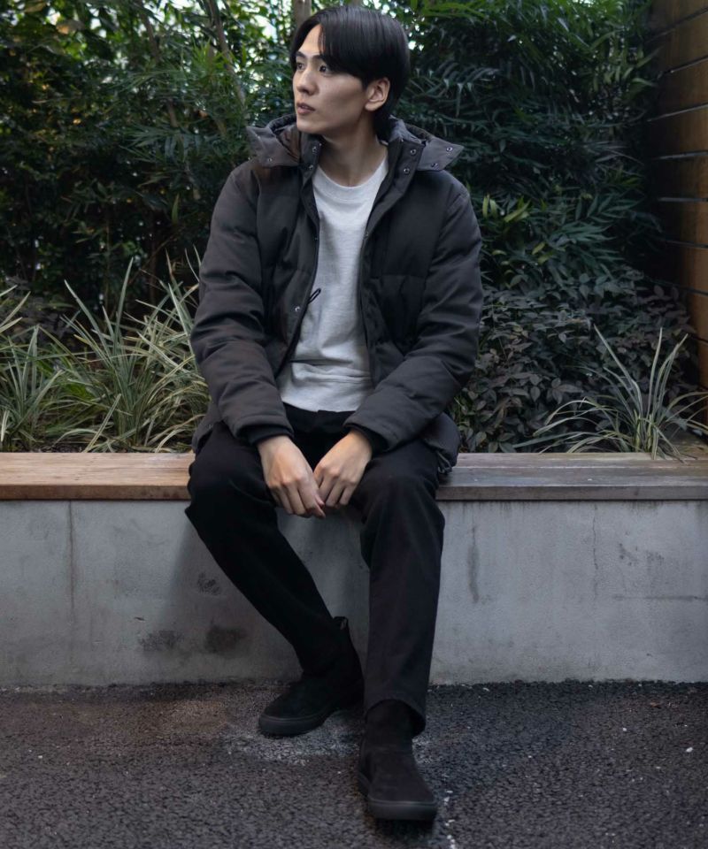 NAVY  プレミアムダウンジャケット メンズ商品画像-30