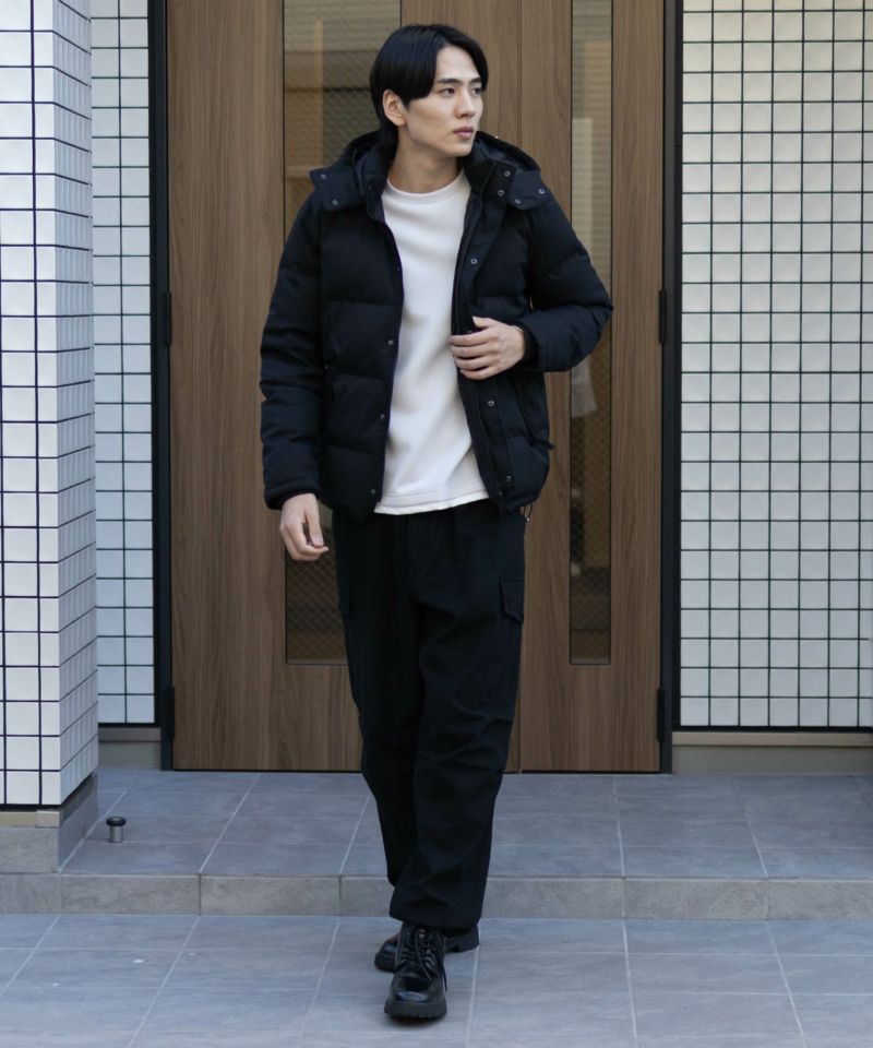 NAVY  プレミアムダウンジャケット メンズ商品画像-32