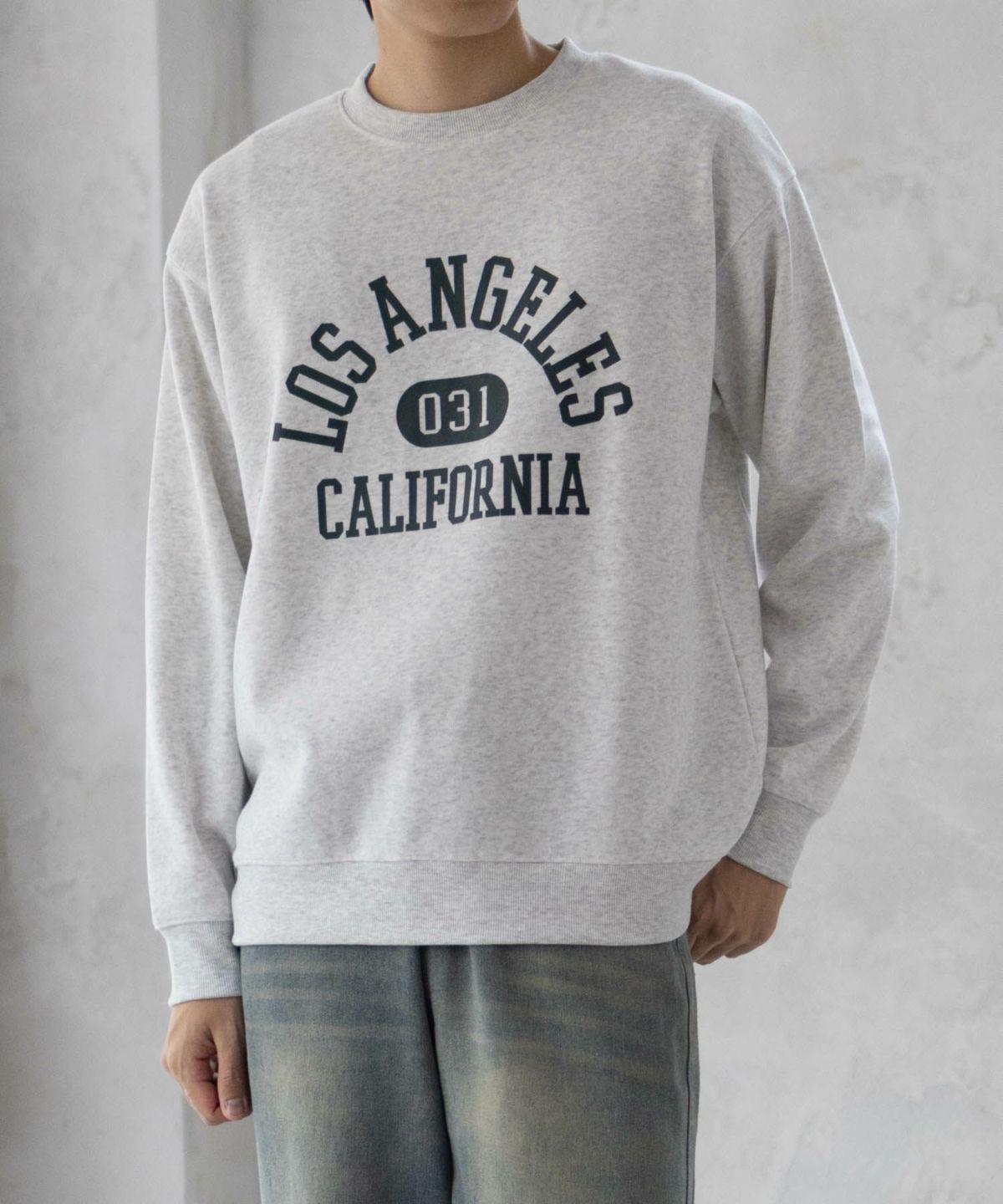 Real Standard 裏起毛スウェットクルーネック メンズ