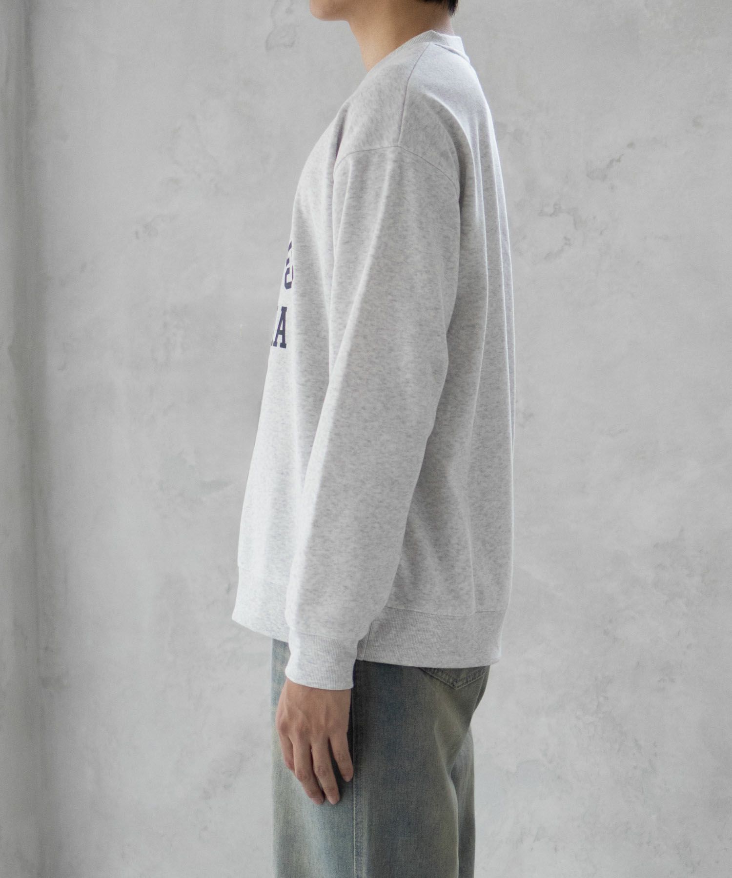 Real Standard  裏起毛スウェットクルーネック メンズ商品画像-3