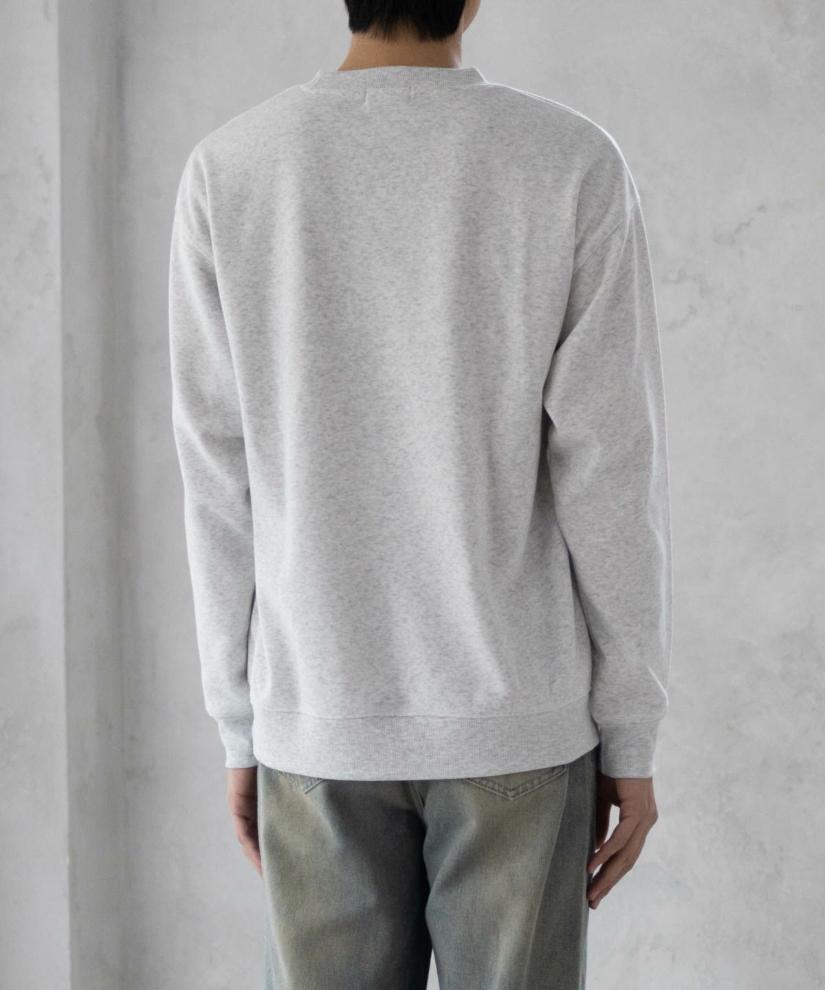 Real Standard 裏起毛スウェットクルーネック メンズ