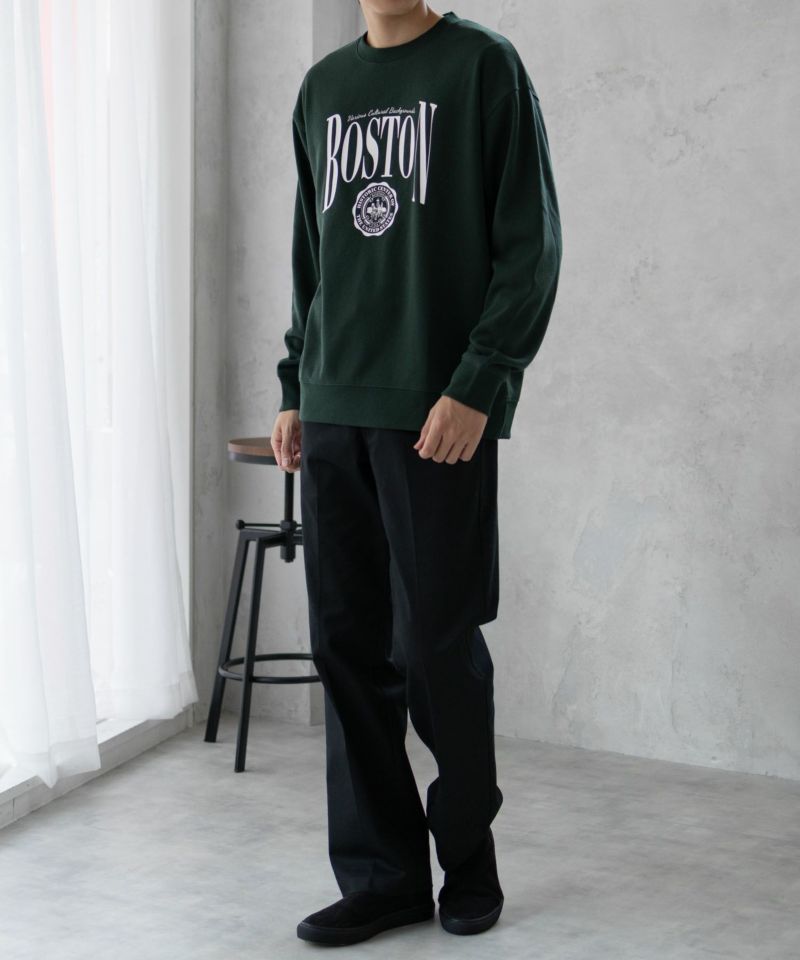 Real Standard 裏起毛スウェットクルーネック メンズ商品画像-6